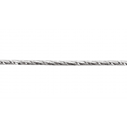 Sterling Silver 925 Diamond Cut Wire 1.5mm