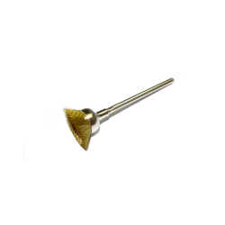 Polishing Cup Brush, Brass wire, ARBOR 2.34mm
