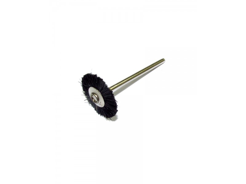 Black Bristle Wheel Brush 2.34 mm 