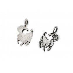 Sterling Silver 925 Small Capricorn Sign