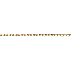 12K Gold Filled Cable Chain - 5.4mm x 3.7mm 