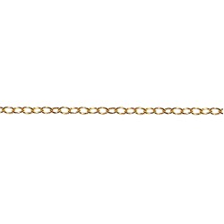 12K Gold Filled Cable Chain -  6.4MM X 4.4MM X 0.7