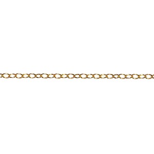 12K Gold Filled Cable Chain -  6.4MM X 4.4MM X 0.7