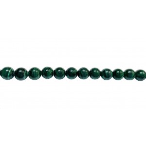 Malachite Round Beads - 6mm