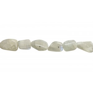 Rainbow Moonstone Tumble Beads