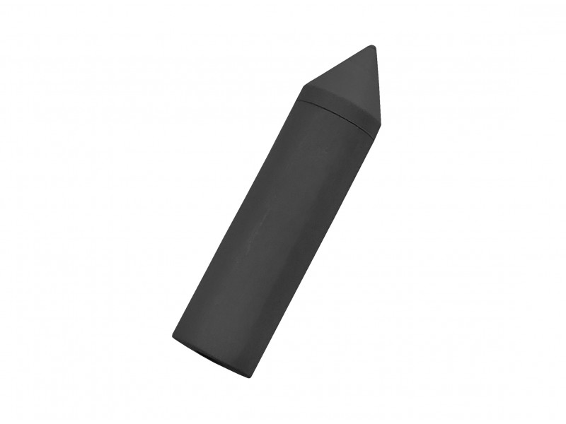 Medium Silicon carbide Bullet, 1", black