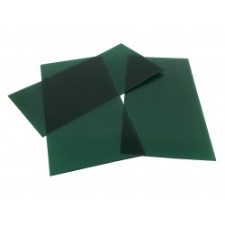 SHEET WAX - FIRM/GREEN    3" X 6"   GAUGE 16 (1.3mm)  GR210615/16