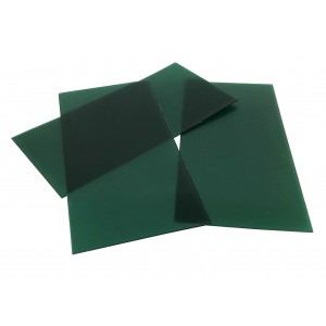 SHEET WAX - FIRM/GREEN    3" X 6"   GAUGE 16 (1.3mm)  GR210615/16