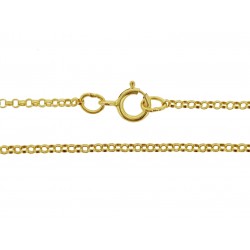 Ready Made 14K Gold Filled Round Rolo Chain - 1.4mm / 16"
