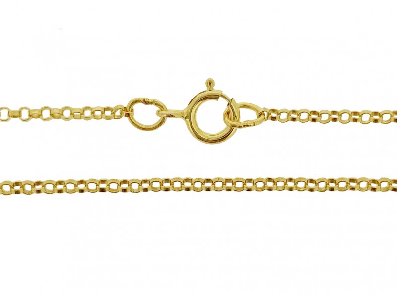 Ready Made 14K Gold Filled Round Rolo Chain - 1.4mm / 16"