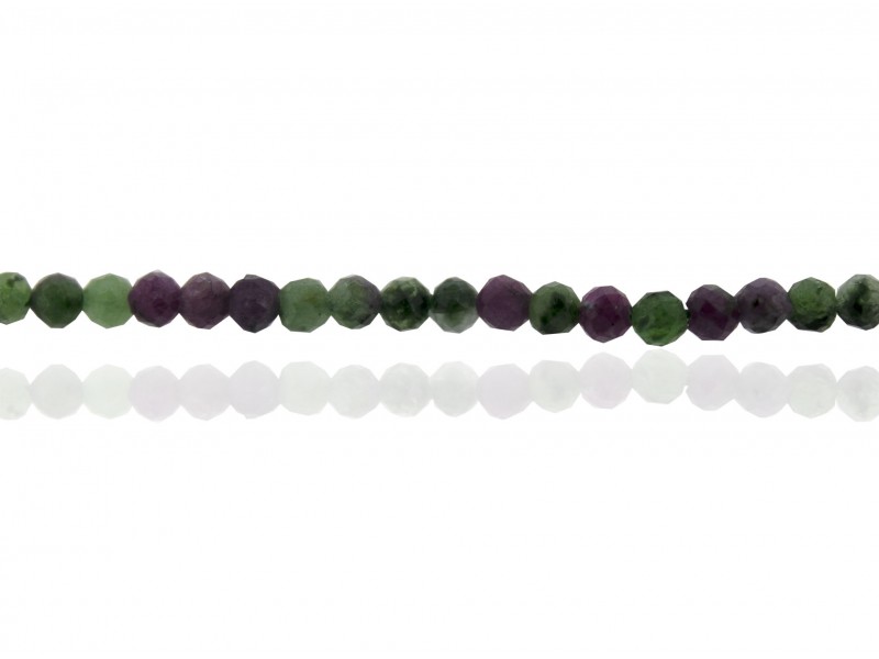 Zosite Ruby Faceted Beads