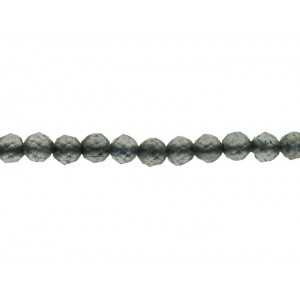 Labradorite Faceted Beads - 2mm