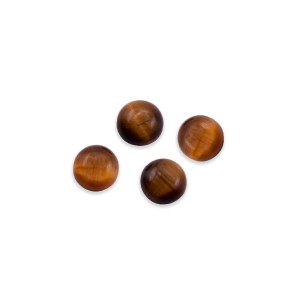 Tiger Eye Cabs Round - 5mm