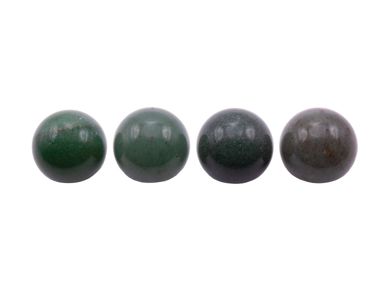 Aventurine Round No Hole Beads - 18mm Round