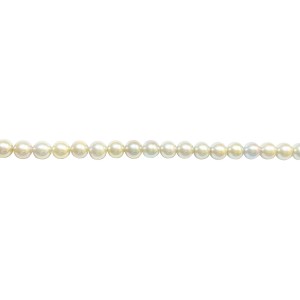 *LIMITED STOCK* WHITE/CREAM ROUND PEARLS 5.8MM