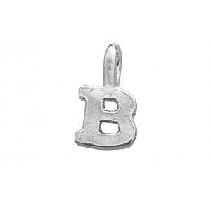 Sterling Silver 925 Letter B Charm