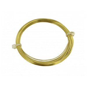 0.80MM BRASS COIL - 6 METERS 