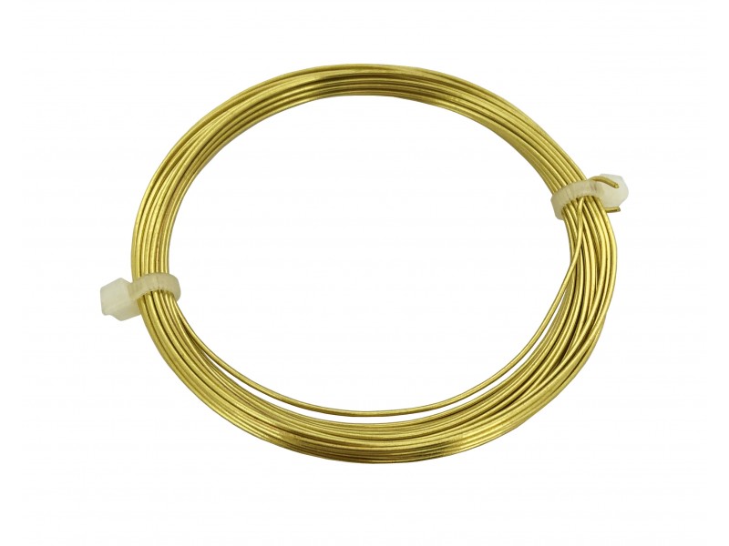 0.80MM BRASS COIL - 6 METERS 