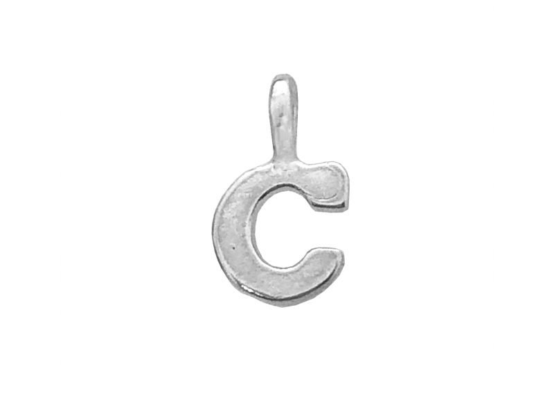 Sterling Silver 925 Letter C Charm