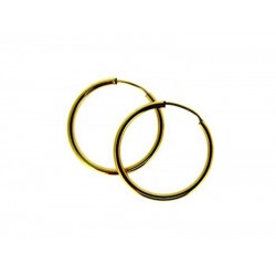 Gold Filled Hoop Earrings - 43mm