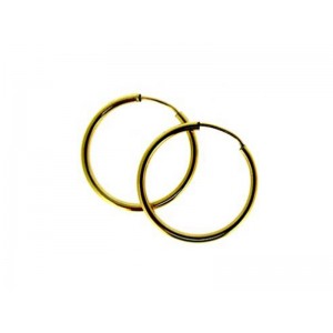 Gold Filled Hoop Earrings - 43mm