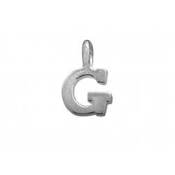 Sterling Silver 925 Letter G Charm