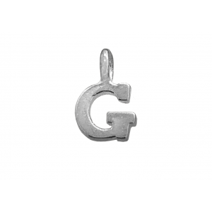 Sterling Silver 925 Letter G Charm