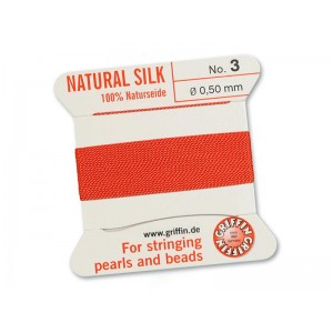 Griffin Silk Coral - 2mtrs - Size 03