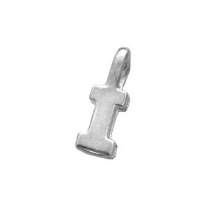 Sterling Silver 925 Letter I Charm