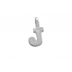 Sterling Silver 925 Letter J Charm