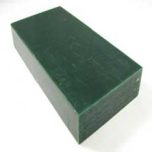 MATT Wax Block,1 lb, Green Hard large