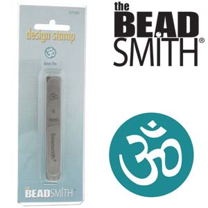 OM Design Stamp 6mm The BEADSMITH