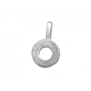 Sterling Silver 925 Letter O Charm