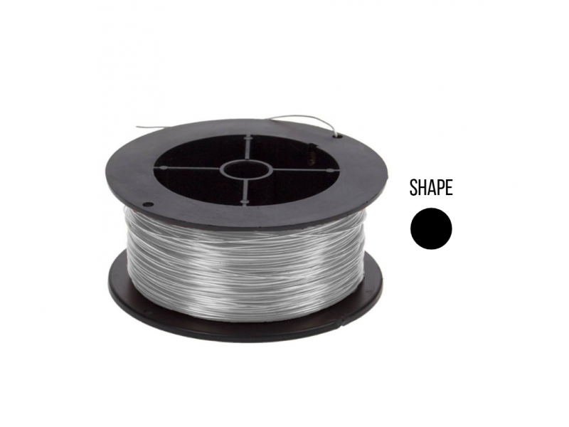 Sterling Silver 925 Round Wire 0.6mm, half hard