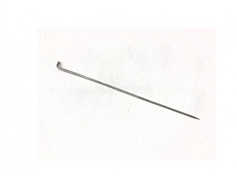 Silver 935 Stick Pin, 8.2 cm x 1 mm