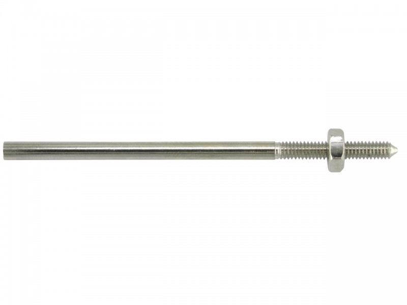 Threaded end screw top Mandrel 2.34mm