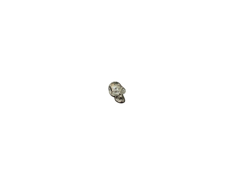 S925 SILVER ALIEN SKULL CHARM PENDANT 14 X 8MM 