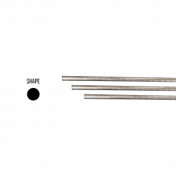 Sterling Silver 925 Round Rod 3.00mm