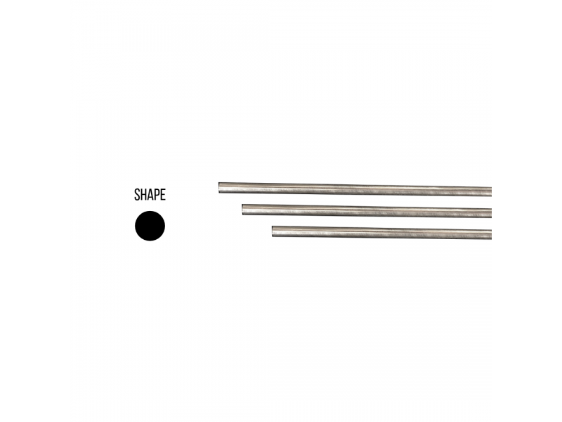 Sterling Silver 925 Round Rod 7.00mm