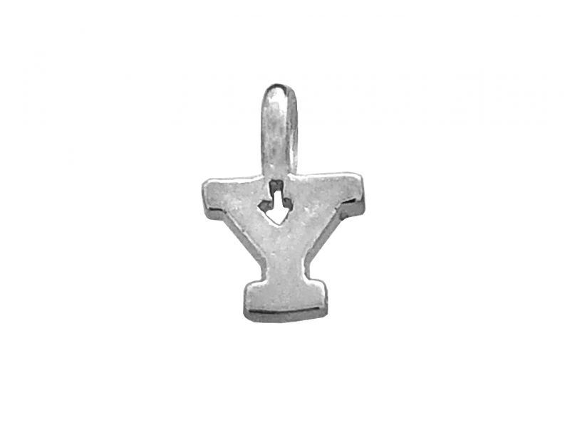 Sterling Silver 925 Letter Y Charm
