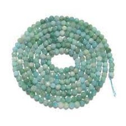 Amazonite Faceted Beads - 4mm