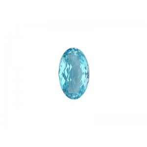 Aquamarine Cut Stone Oval, 3 x 4 mm