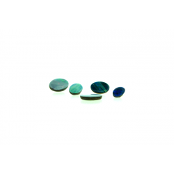 Australian Opal Doublet Cabs Oval, 6 x 8 mm 