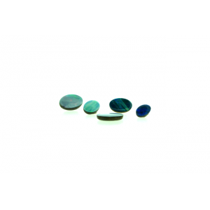 Australian Opal Doublet Cabs Oval, 5 x 7 mm 