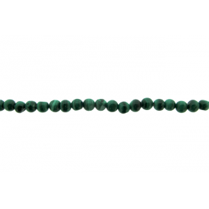 Malachite Round Beads - 4mm