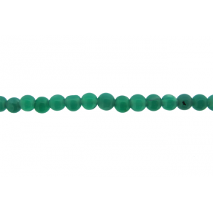 Onyx Green Round Beads, 4 - 5 mm        