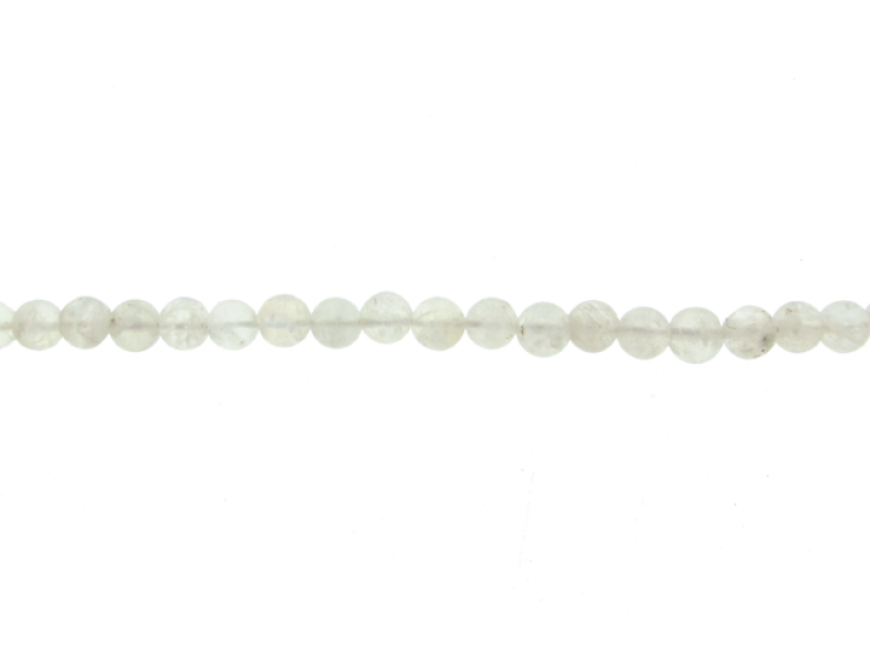 Rainbow Moonstone Round Beads - 4 - 6mm