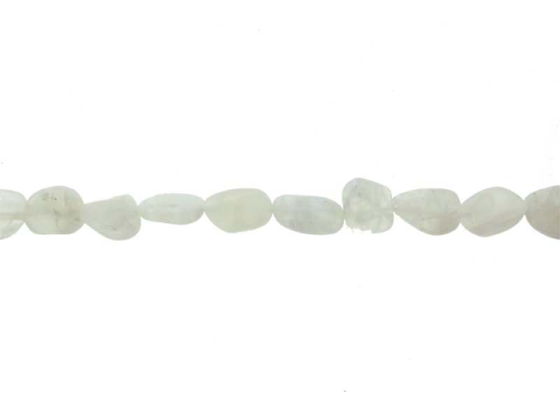 Rainbow Moonstone Tumble faceted Beads