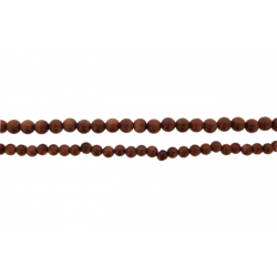 Brown Goldstone Round Beads, Brown, 4 - 6 mm 