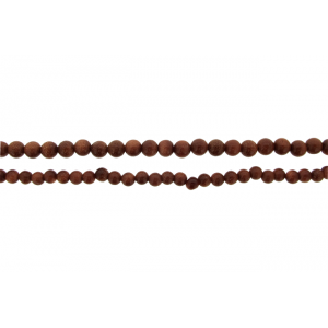 Brown Goldstone Round Beads, Brown, 4 - 6 mm 